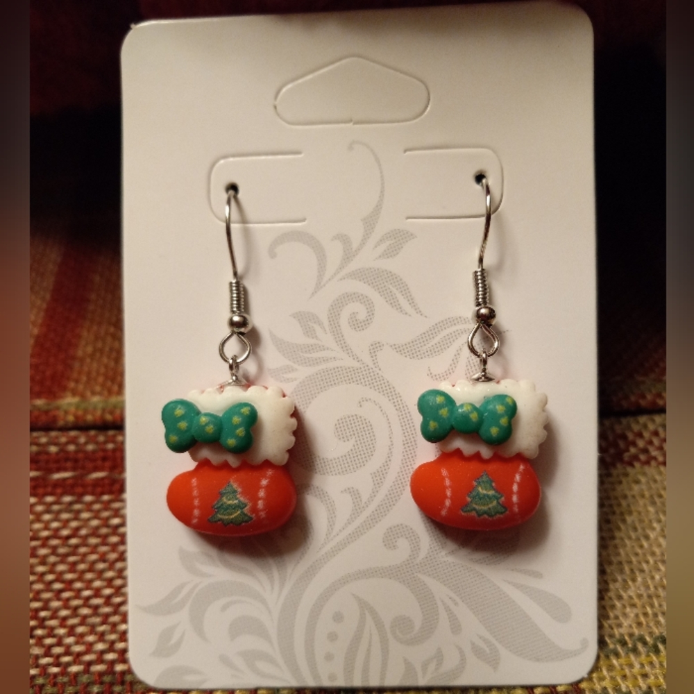 Christmas Stocking Earrings